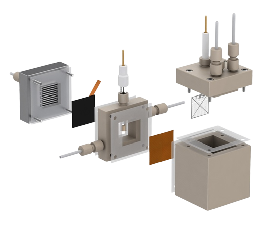 GaossUnion Doppelfunktions-Elektrolysezelle mit Membranelektrode und Gasdiffusion