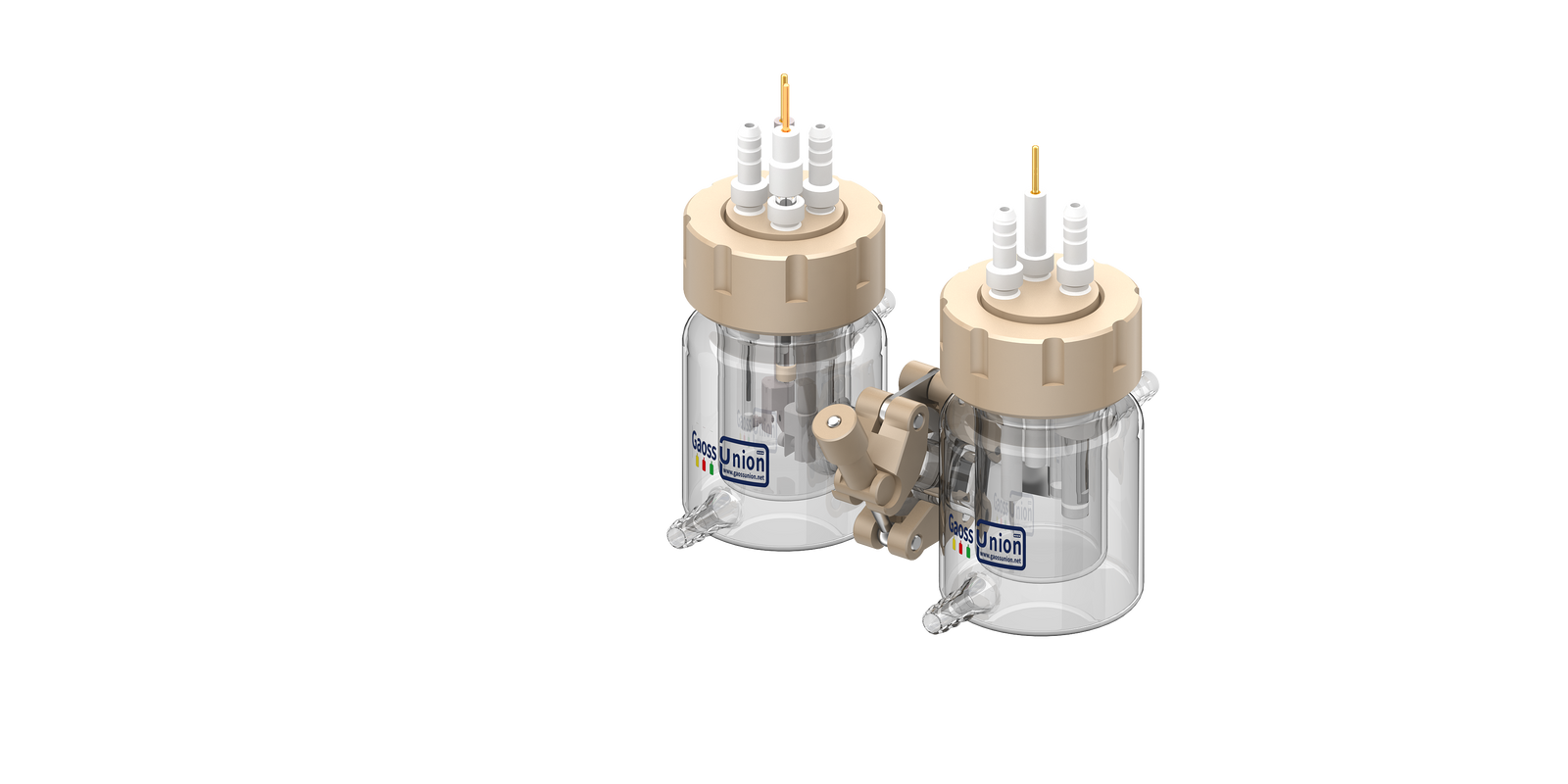 GaossUnion 2H type exchangeable membrane electrolytic cell electrochemical cell C007-1