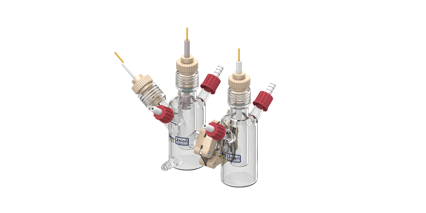GaossUnion 2H type exchangeable membrane electrolytic cell electrochemical cell C007-10