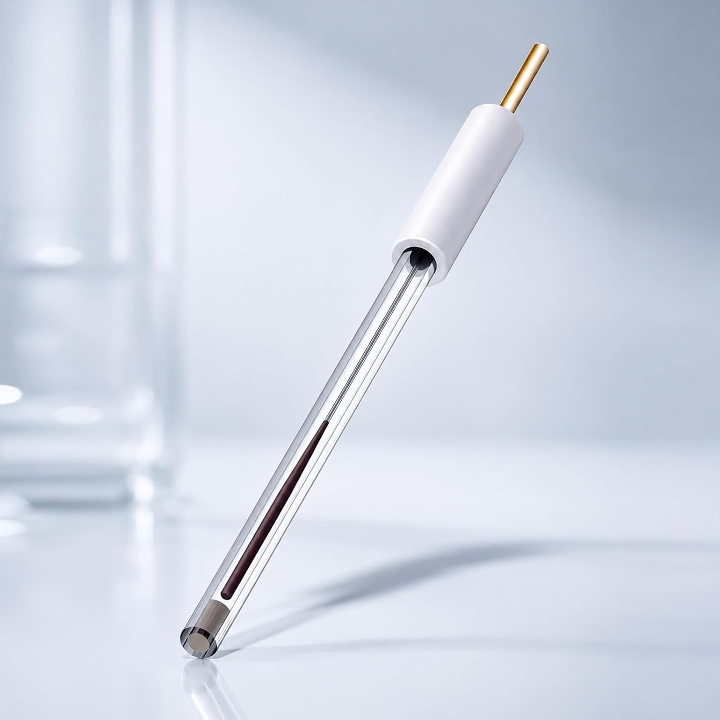 GaossUnion Silver/Silver Chloride Ag/AgCl Reference Electrode, 3.8 mm Diameter R1038