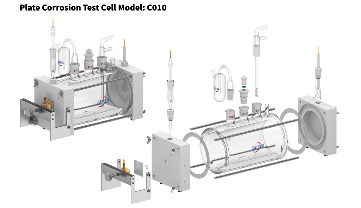 GaossUnion Plate Corrosion Test Electrolytic Cell Series C010